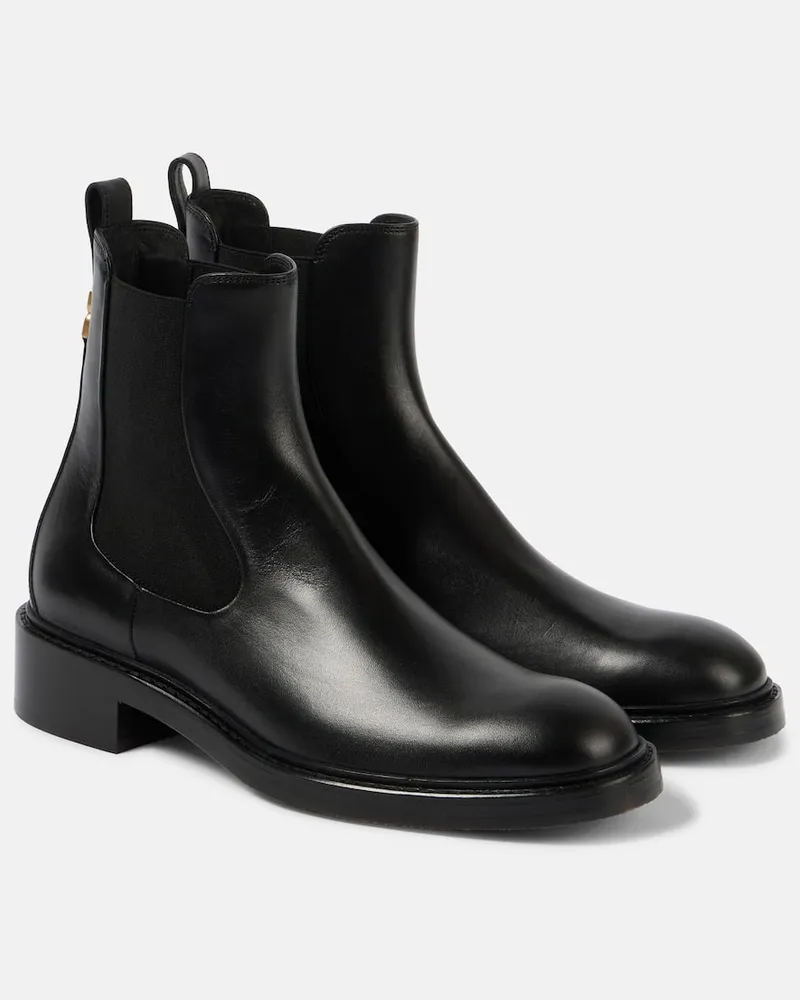 Chloé ChloÃ© Stivaletti Chelsea Marcie in pelle Nero