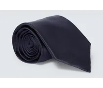Cravatta in twill di seta