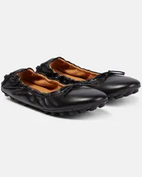 TOD'S Ballerine Bubble in pelle Nero