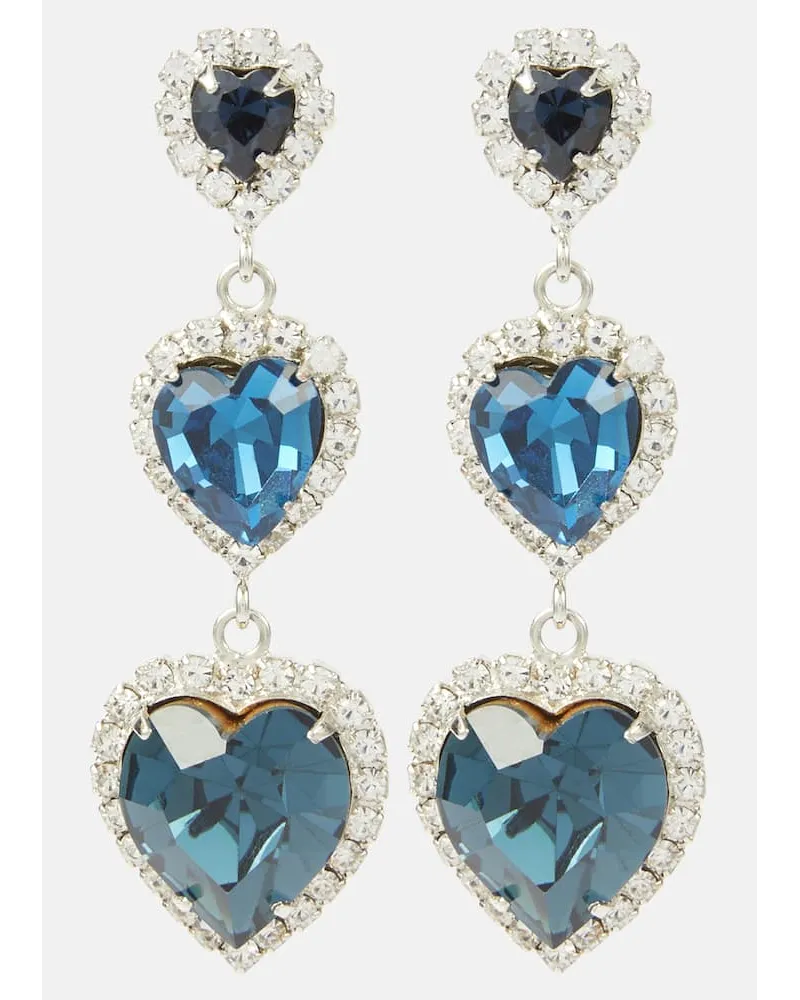 Jennifer Behr Orecchini Hartley con cristalli Blu