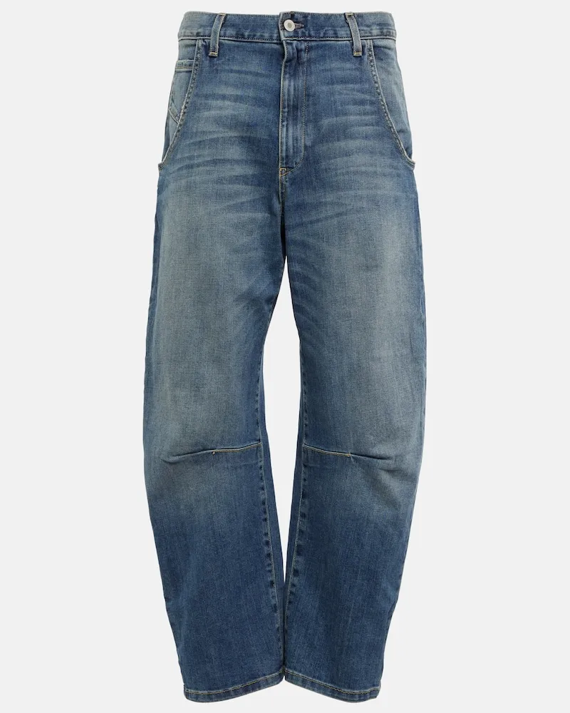 Nili Lotan Jeans Emerson a vita media Blu