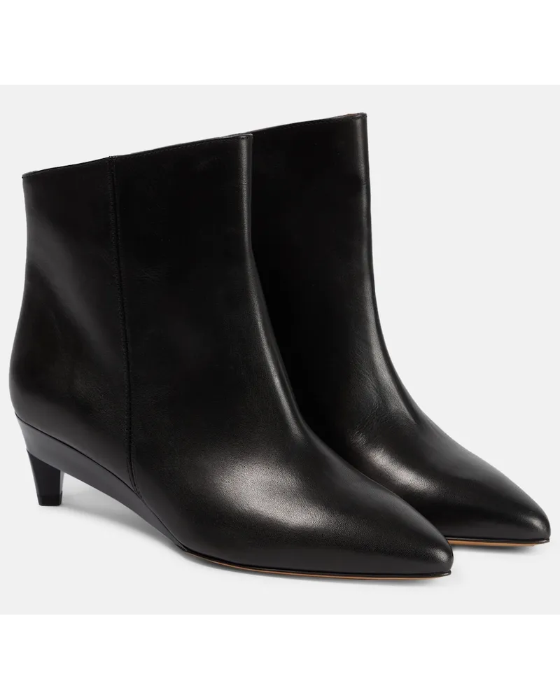 Isabel Marant Stivaletti Deyan in pelle Nero