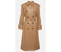 Veronica Beard Trench Conneley in similpelle Beige