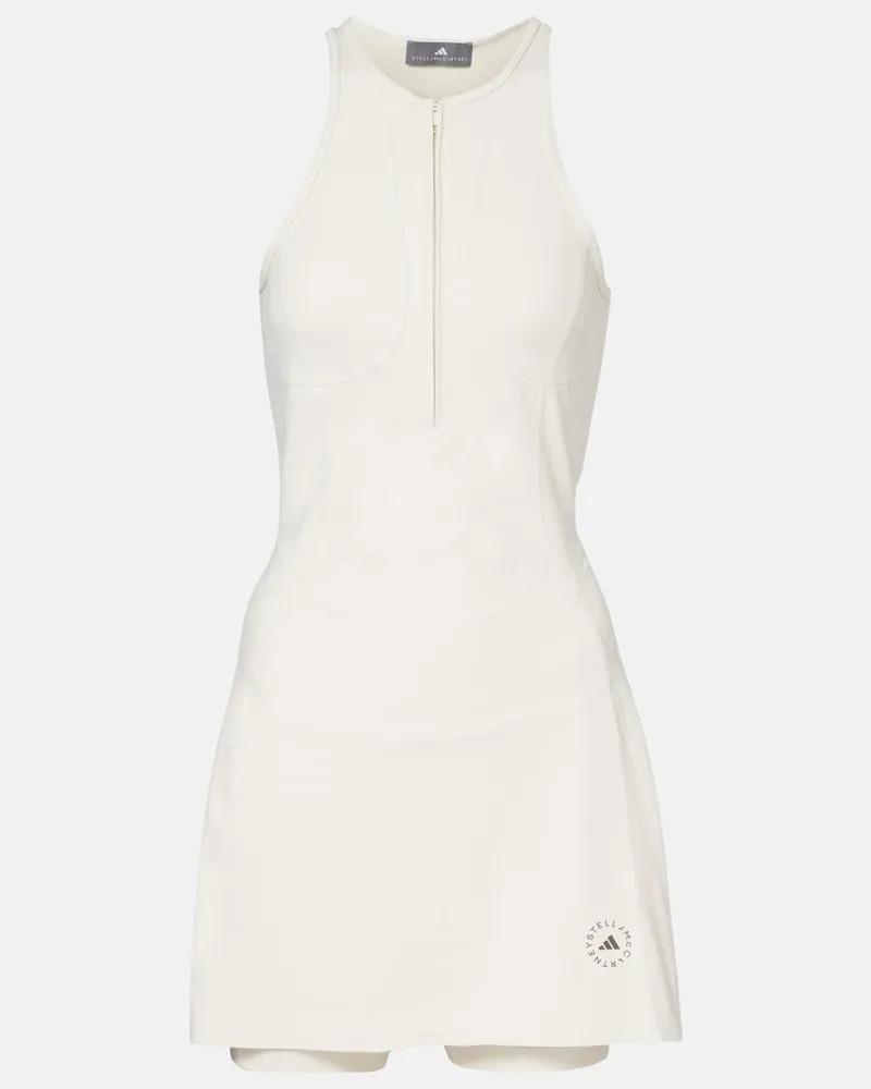 adidas Abito corto TruePurpose Bianco