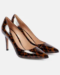 Gianvito Rossi Pumps Gianvito 85 in vernice Nero