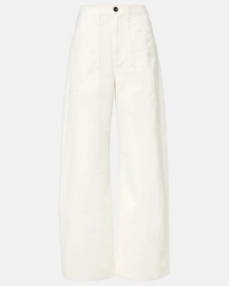 Citizens of humanity Pantaloni cargo Ayla in cotone Bianco