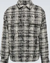 Amiri Giacca blouson in tweed Multicolore