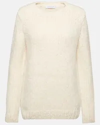 Gabriela Hearst Pullover Lawrence in cashmere Bianco