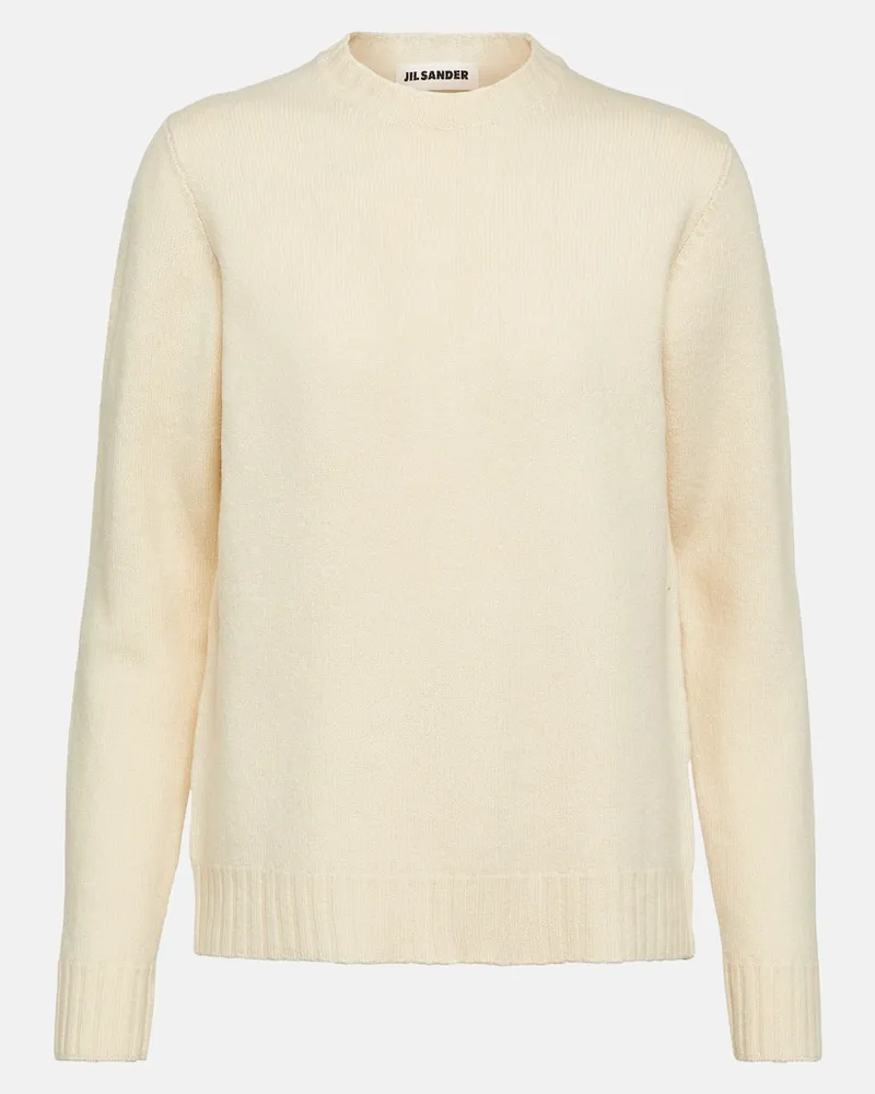 Jil Sander Pullover in lana Neutro