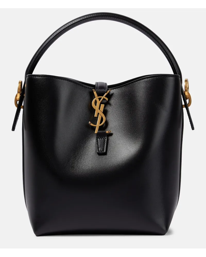 Saint Laurent Secchiello Le 37 Small in pelle Nero