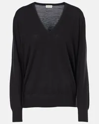 Dries van Noten Pullover in lana Nero