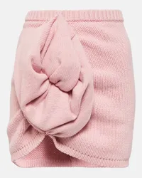 Magda Butrym Minigonna in cashmere Rosa