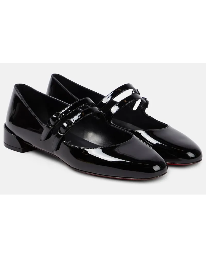 Christian Louboutin Pumps Mary Jane Sweet Jane in vernice Nero