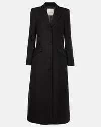 Roland Mouret Cappotto in twill Nero