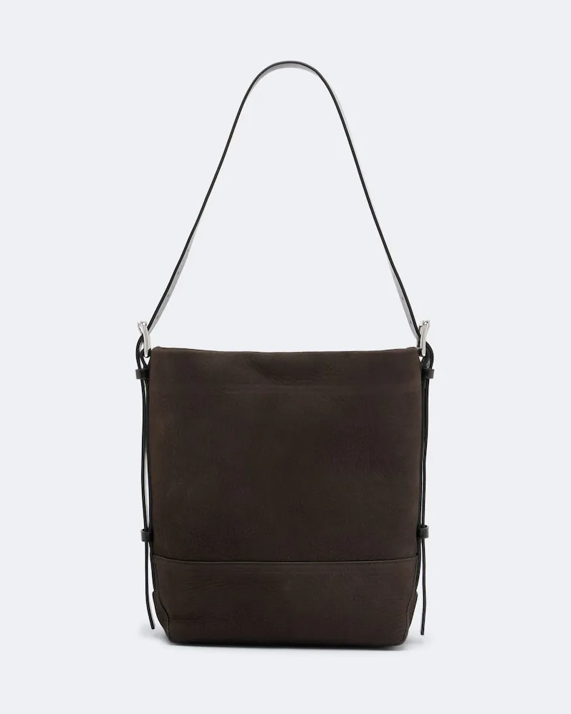 Christophe Lemaire Shopper Medium in pelle Marrone
