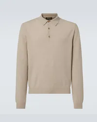 Loro Piana Polo in cashmere Neutro