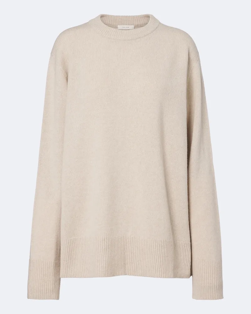 The Row Pullover Sibem in lana e cashmere Beige