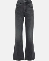 Isabel Marant Jeans regular Belvira a vita media Grigio