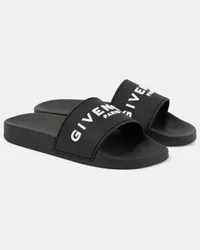 Givenchy Sandali con logo Nero