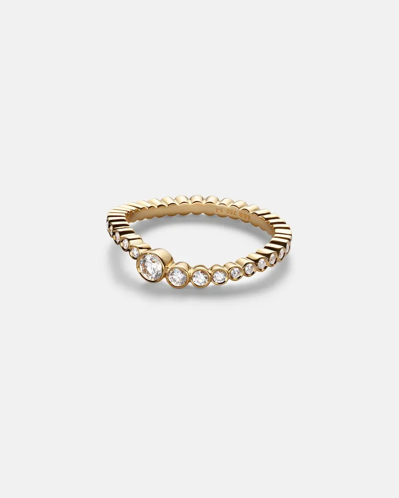 Sophie Bille Brahe Anello Sky in oro 18kt con diamanti Oro