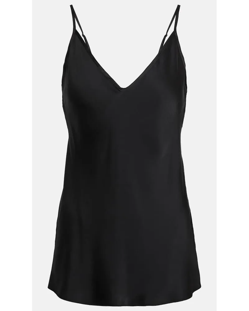 Max Mara Leisure - Camisole Lucca in seta Nero