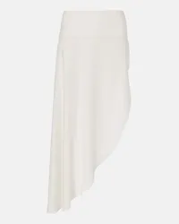 Alaïa Alaïa Gonna midi asimmetrica Bianco