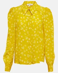 Dorothee Schumacher Blusa Eccentric Floral Giallo