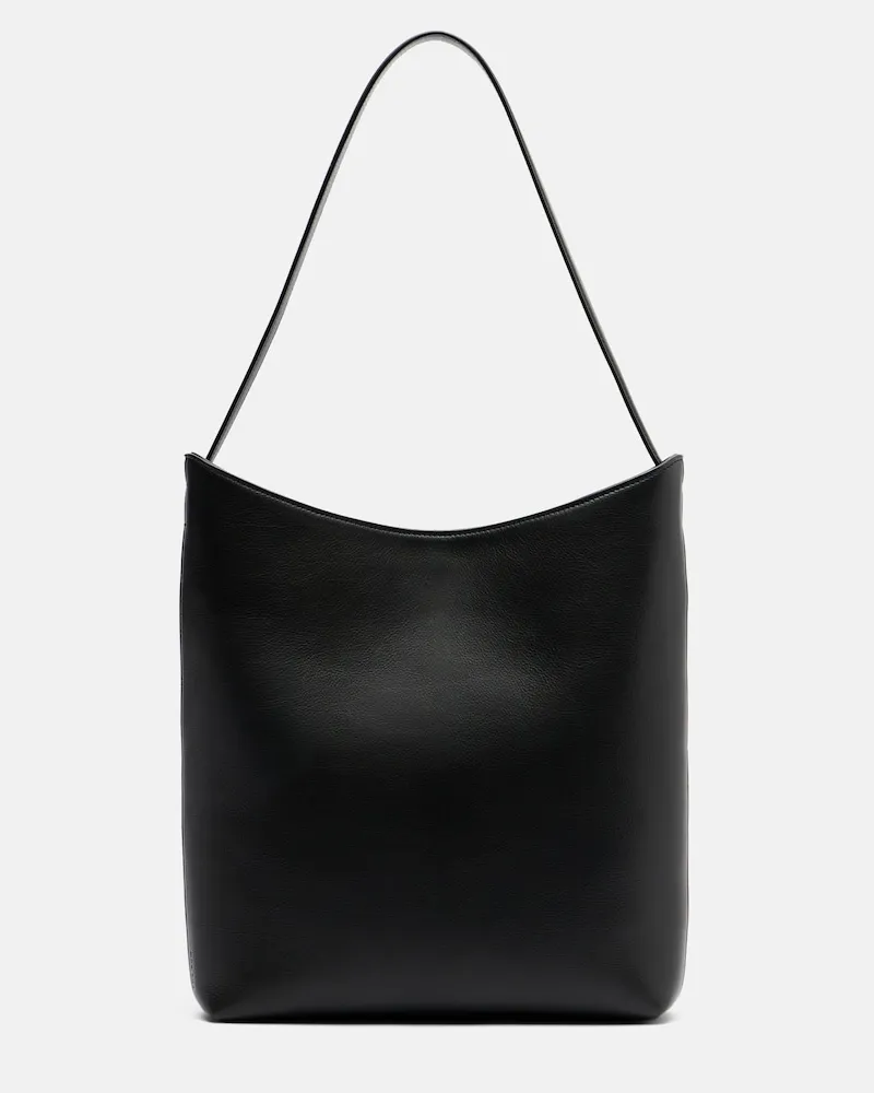 The Row Borsa a spalla Alma Medium in pelle Nero