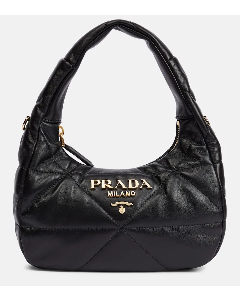 Prada Borsa Mini in pelle matelassÃ Nero