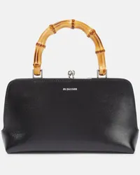 Jil Sander Borsa a tracolla Goji Mini in pelle Nero