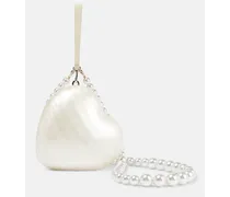 Bride - Clutch con perle bijoux