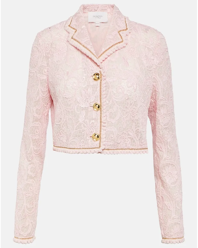 Giambattista Valli Giacca cropped in pizzo Rosa
