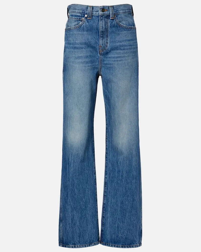 KHAITE Jeans regular Bonnie Blu