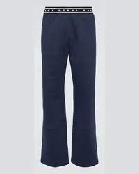 Marni Pantaloni regular in cotone Blu