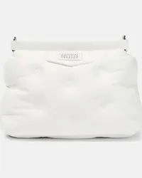 Maison Margiela Borsa a spalla Glam Slam Small in pelle Bianco