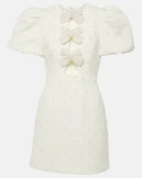 Rebecca Vallance Bridal - Miniabito Ophelia con fiocco Bianco