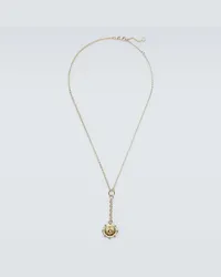 FOUNDRAE Collana Spark Love in oro 18kt con diamanti Oro