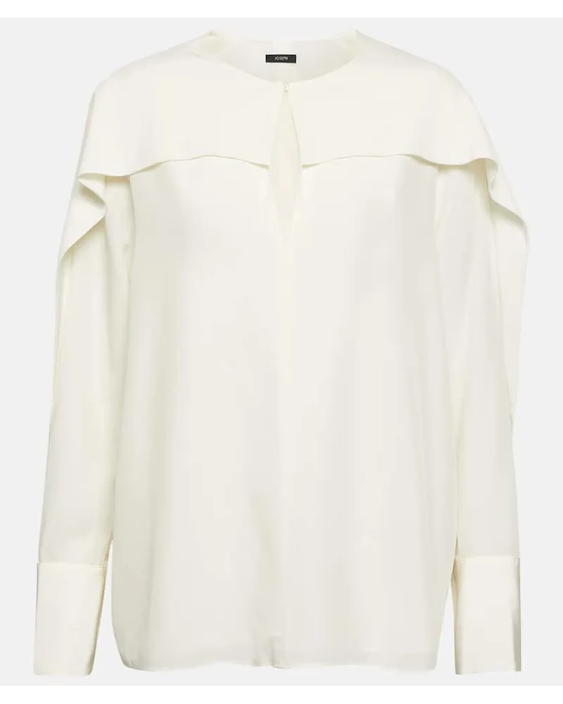 Joseph Blusa Balard in seta Bianco
