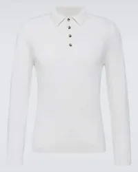 ALLUDE Polo in cashmere Bianco