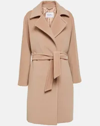 Max Mara Cappotto Estella in lana e cashmere Rosa