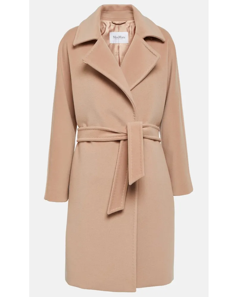 Max Mara Cappotto Estella in lana e cashmere Rosa
