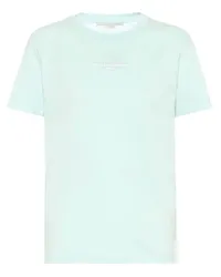 Stella McCartney T-shirt in cotone Verde