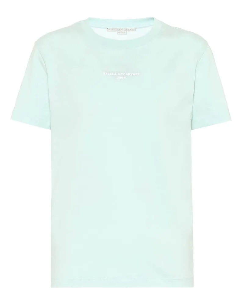 Stella McCartney T-shirt in cotone Verde