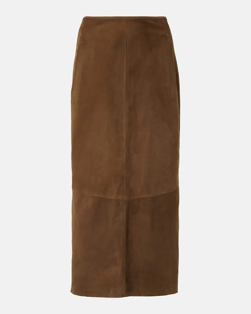 Vince Gonna a tubino in suede Marrone