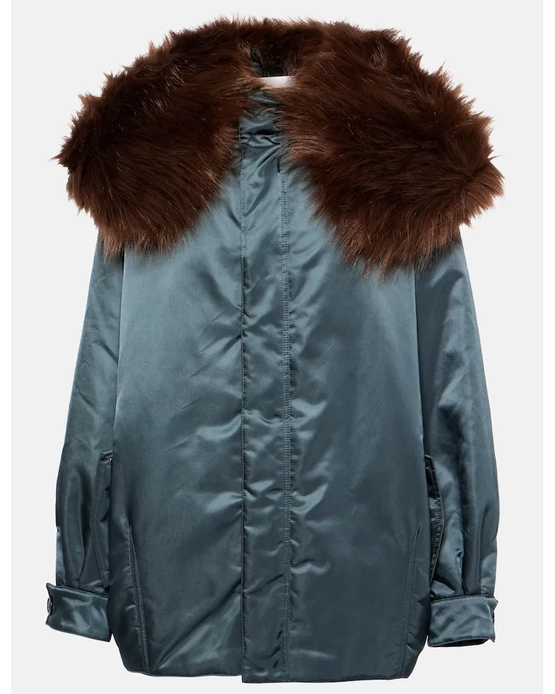 Alaïa AlaÃ¯a Bomber oversize Verde