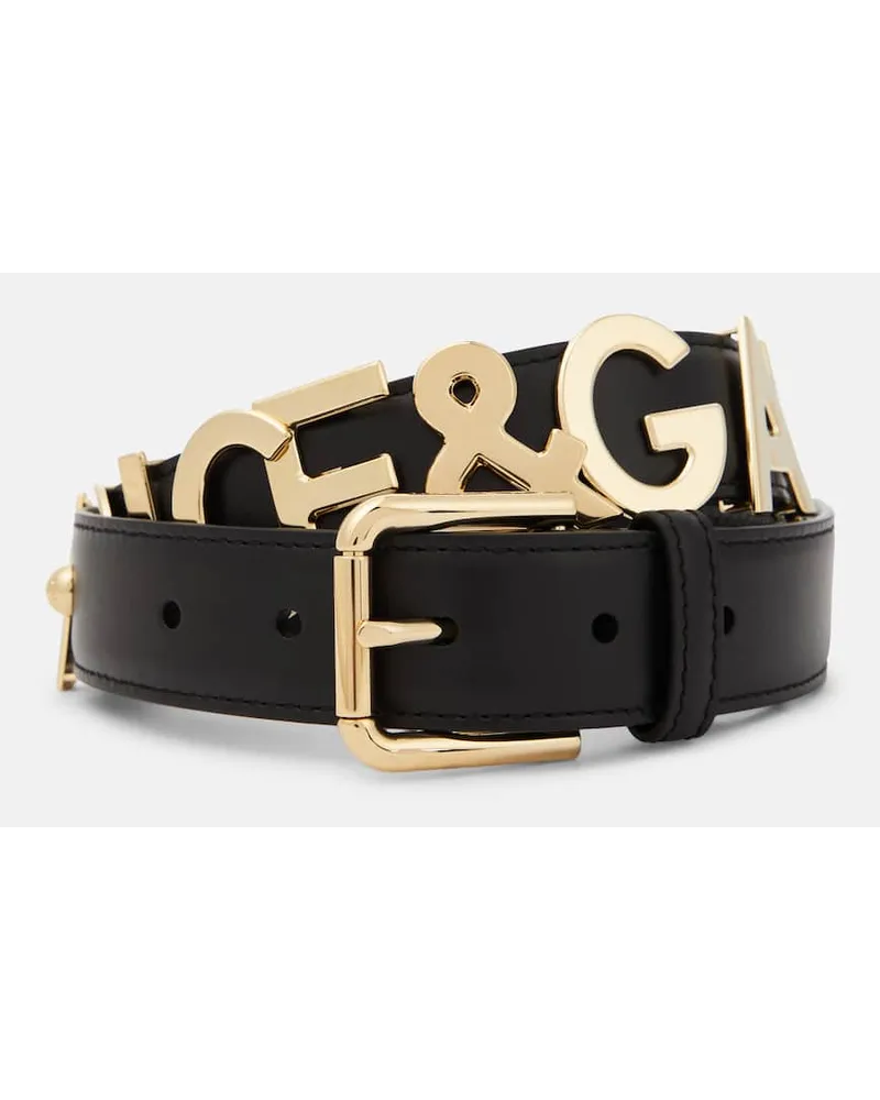 Dolce & Gabbana Cintura in pelle Nero