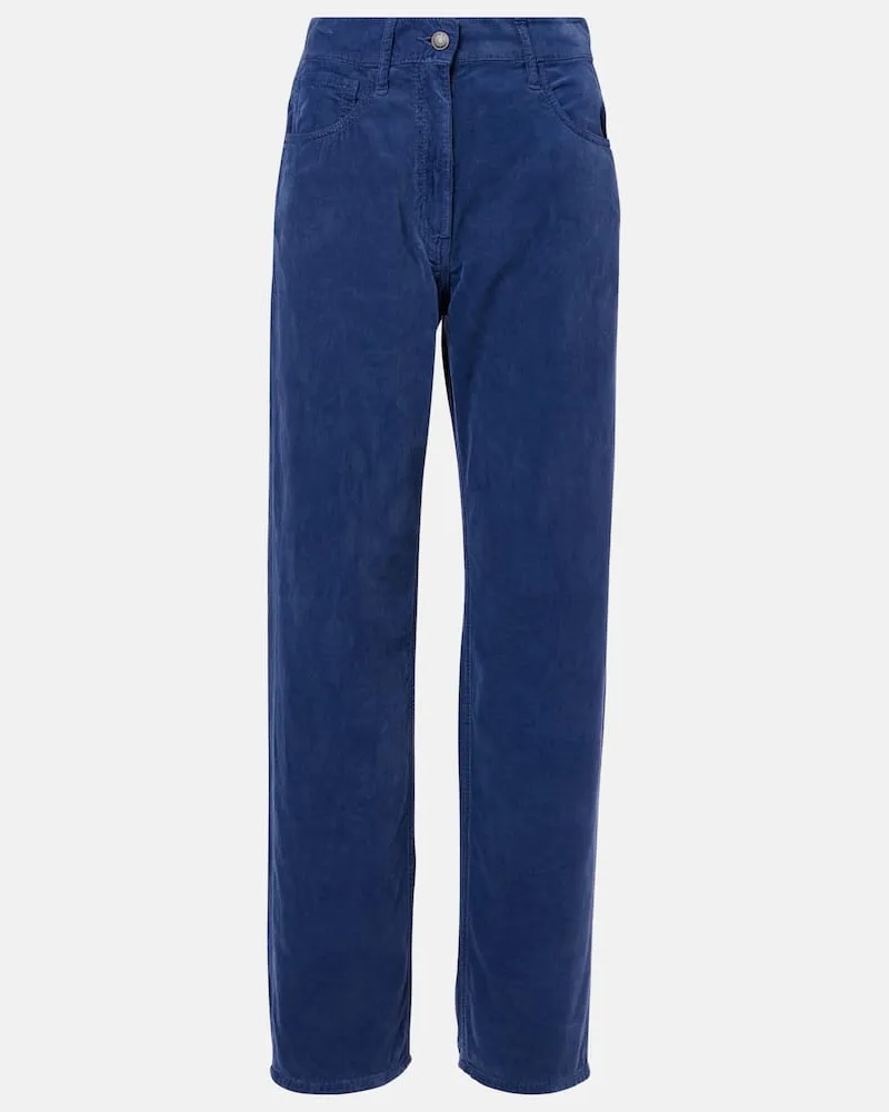 The Row Jeans regular Tarley a vita alta Blu