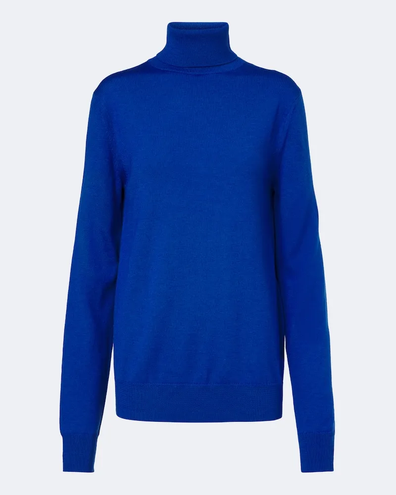 FRANKIE Shop Dolcevita Eve in lana Blu