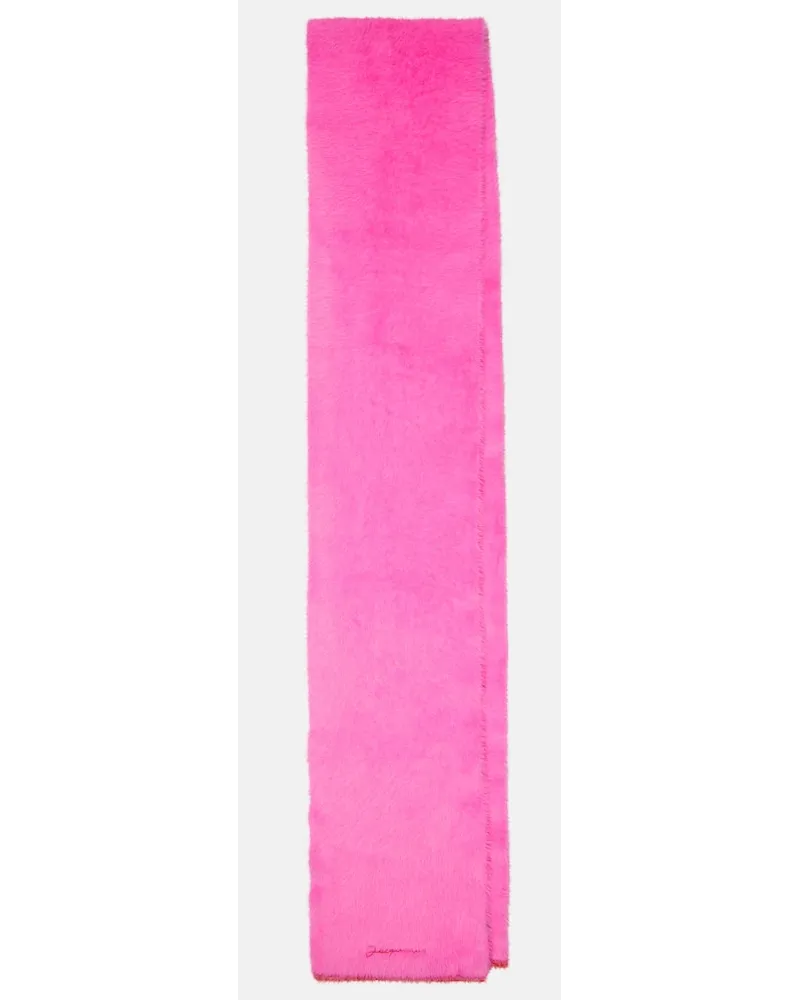 Jacquemus Sciarpa Neve Rosa