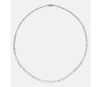 Collana Classic in oro bianco 18kt con diamanti